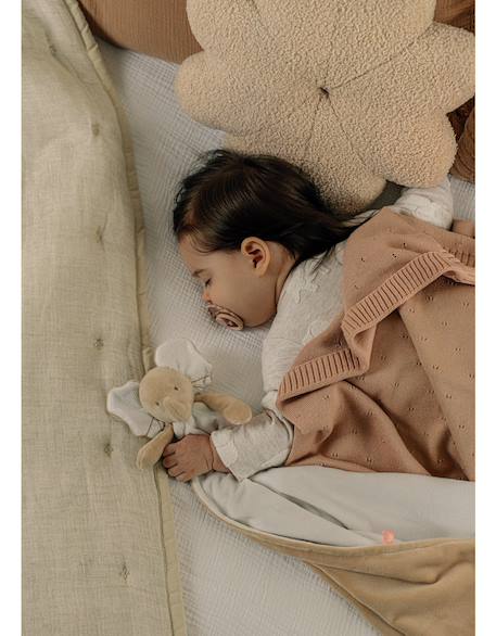 Doudou-couverture nomade 50x50cm - bali Beige 2 - vertbaudet enfant 