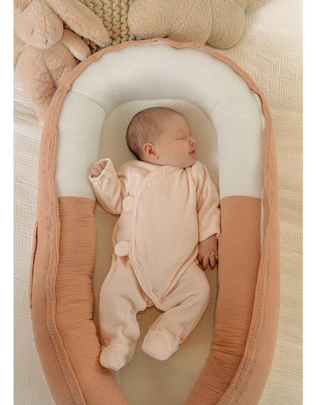 Pyjama dors-bien en velours Rose 2 - vertbaudet enfant 