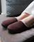 Chaussons mules à talon compensé de 3,5 cm, très confortables Cachou+Camel 2 - vertbaudet enfant 