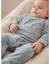 Pyjama bébé velours brodé Vert 2 - vertbaudet enfant 
