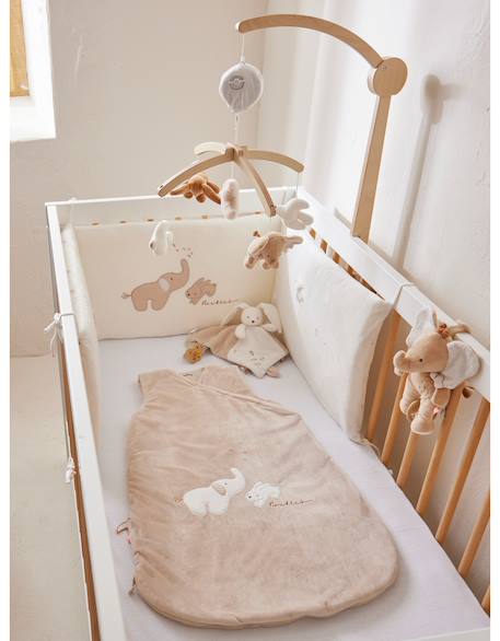Peluche mini musicale 20cm - bali Beige 2 - vertbaudet enfant 
