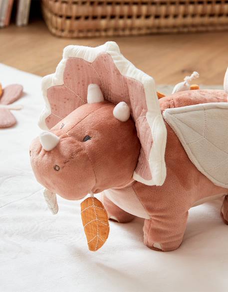 Peluche d'activités popsie en veloudoux® et mousseline de coton Rose 3 - vertbaudet enfant 