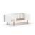 Lit enfant avec sommier pin massif et imitation bois  darius Blanc bois 2 - vertbaudet enfant 
