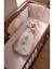 Tour de lit et protège barreaux mousseline de coton Beige 1 - vertbaudet enfant 