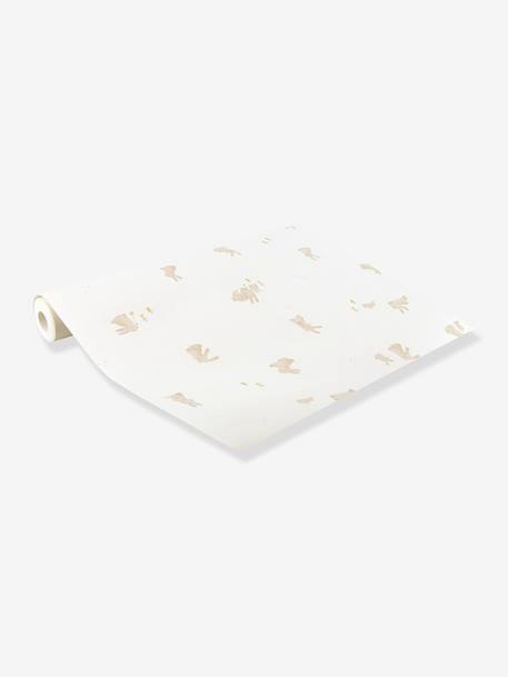Papier peint Baby Bunny blanc 3 - vertbaudet enfant 