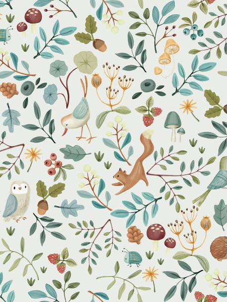 Papier peint Forest Wonders bleu 2 - vertbaudet enfant 