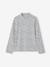Sous-pull fille manches longues écru+vert 1 - vertbaudet enfant 
