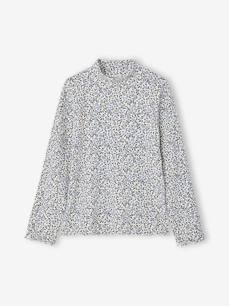 Fille-T-shirt, sous-pull-Sous-pull fille manches longues