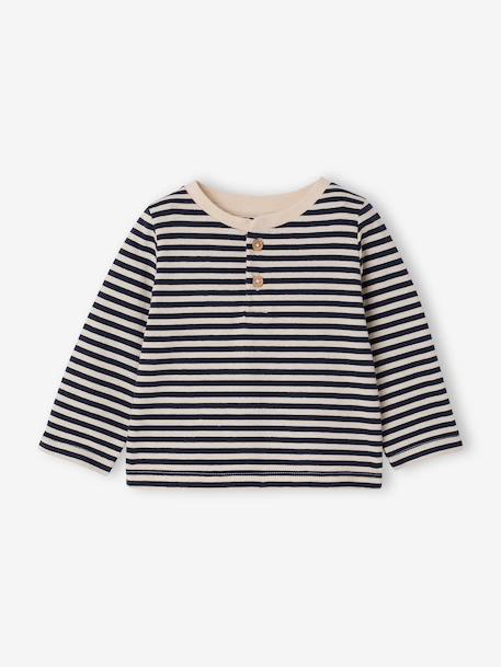 Lot de 3 tee-shirts bébé noix de pécan+terracotta 9 - vertbaudet enfant 