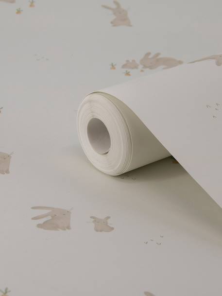 Papier peint Baby Bunny blanc 4 - vertbaudet enfant 