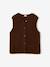 Veste sans manches chocolat+noir+sable 1 - vertbaudet enfant 