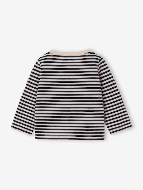 Lot de 3 tee-shirts bébé noix de pécan+terracotta 14 - vertbaudet enfant 