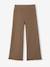 Legging large fille gris chiné+taupe 4 - vertbaudet enfant 