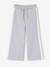 Pantalon jogging large fille gris chiné 2 - vertbaudet enfant 