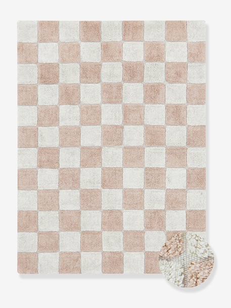 Tapis rectangulaire Tiles rose 2 - vertbaudet enfant 