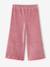 Pantalon fille large en velours anthracite+bleu grisé+chocolat+écru+kaki+marron+mauve+prune+rose 28 - vertbaudet enfant 