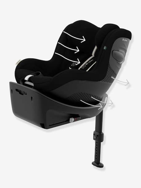 Siège-auto Sirona G3 tissu Plus noir 9 - vertbaudet enfant 