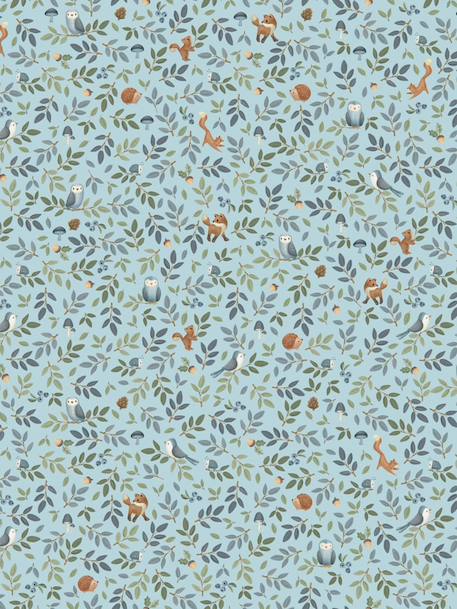 Papier peint Forest Adventure bleu 2 - vertbaudet enfant 