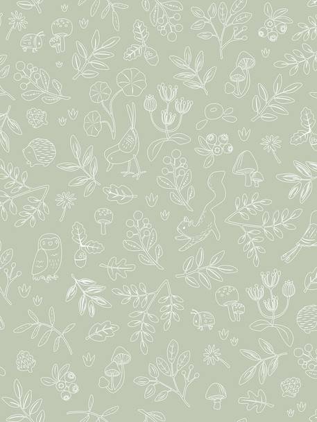 Papier peint  Forest Wonders Sage vert 2 - vertbaudet enfant 