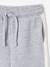Pantalon jogging large fille gris chiné 4 - vertbaudet enfant 