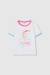 T-shirt coton imprimé piscine pour fille Blanc 1 - vertbaudet enfant 