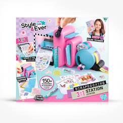 Jouet-Activités artistiques et musicales-Studio de scrapbooking - style 4 ever