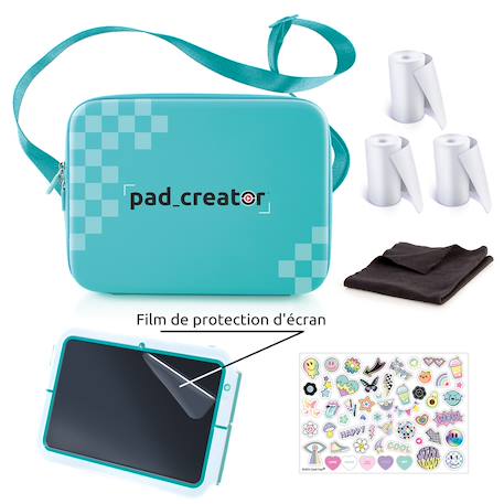 Housse de transport pour tablette créative à impression instantanée Turquoise 3 - vertbaudet enfant 