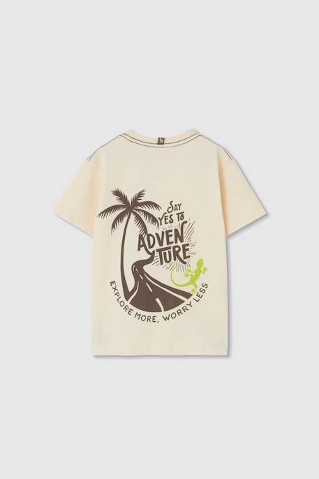 T-shirt enfant en coton Ecru 3 - vertbaudet enfant 