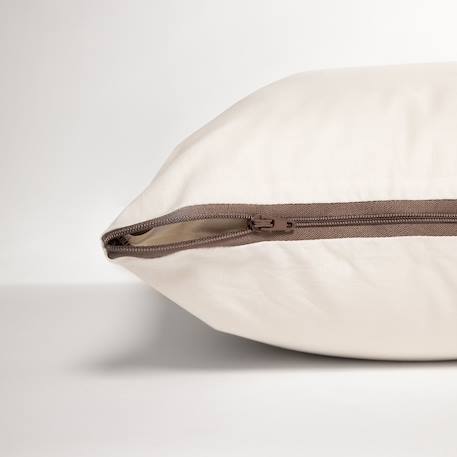 Oreiller bébé maui enveloppe coton bio Blanc 3 - vertbaudet enfant 