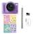 Appareil photo numérique pop couleur - creator Jaune+Rose+Vert+Violet 19 - vertbaudet enfant 