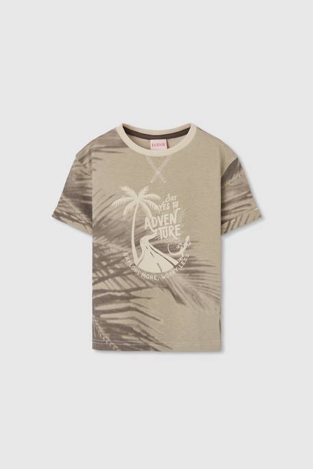 T-shirt enfant coton brut Marron 2 - vertbaudet enfant 