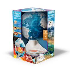 Jouet-Globe d’exploration interactif 3d avec cartes éducatives - so science