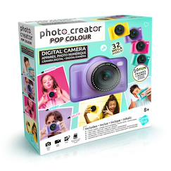 Jouet-Multimédia-Appareil photo numérique pop couleur - creator