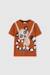 T-shirt enfant imprimé animal Marron 2 - vertbaudet enfant 