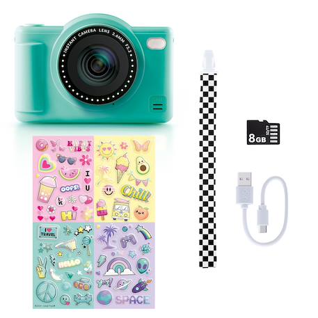Appareil photo numérique pop couleur - creator Jaune+Rose+Vert+Violet 14 - vertbaudet enfant 