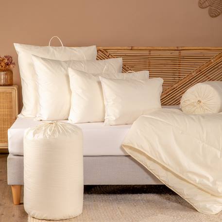 Oreiller bébé maui enveloppe coton bio Blanc 5 - vertbaudet enfant 