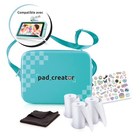 Housse de transport pour tablette créative à impression instantanée Turquoise 2 - vertbaudet enfant 