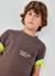 T-shirt en coton pour garçon Marron 1 - vertbaudet enfant 