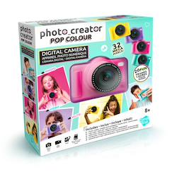 Jouet-Multimédia-Appareil photo numérique pop couleur - creator