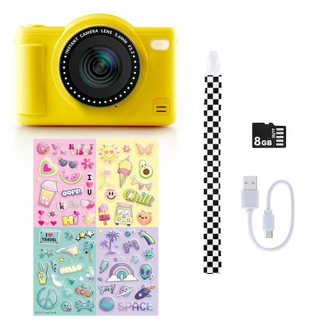 Appareil photo numérique pop couleur - creator Jaune+Rose+Vert+Violet 4 - vertbaudet enfant 