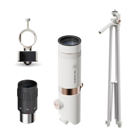Télescope horizon star avec support smartphone et oculaire 20-60mm - so science Multicolore 3 - vertbaudet enfant 