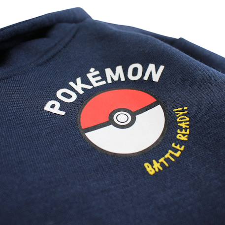 Sweat à capuche garçon pokemon Noir 2 - vertbaudet enfant 