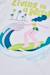 T-shirt coton imprimé surfeuse pour fille Blanc 3 - vertbaudet enfant 