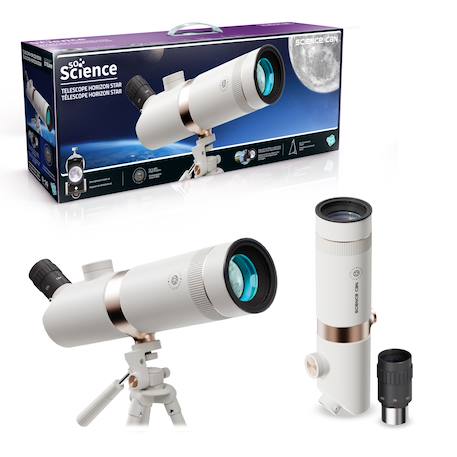 Télescope horizon star avec support smartphone et oculaire 20-60mm - so science Multicolore 2 - vertbaudet enfant 