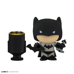 Jouet-Jeux d'imagination-Figurines, mini mondes, héros et animaux-Figurine en gomme gomee batman - dc comics