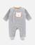Pyjama 1-pièce babou en velours Gris 2 - vertbaudet enfant 