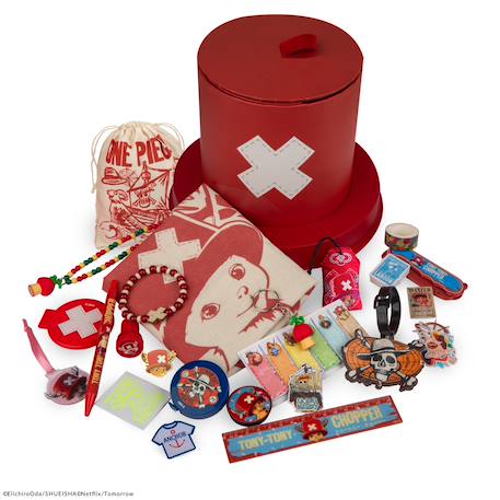Calendrier de l'avent one piece chopper 2026 Rouge 1 - vertbaudet enfant 