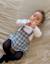 Body en coton + combinaison à carreaux b&s Bleu foncé 2 - vertbaudet enfant 