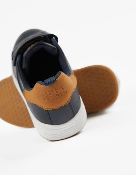 Baskets avec fermeture à scratch Bleu foncé 3 - vertbaudet enfant 