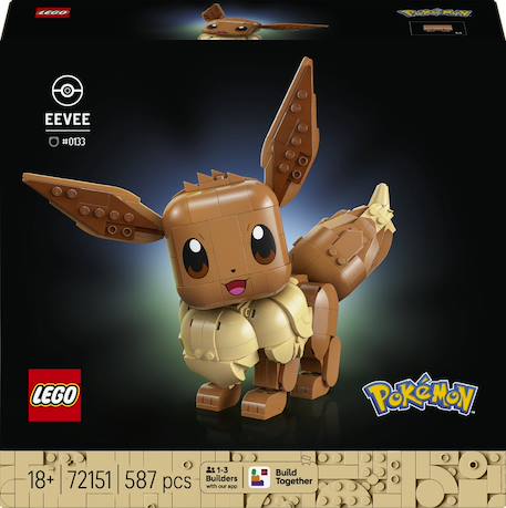 Lego Pokémon évoli 72151 Marron 2 - vertbaudet enfant 